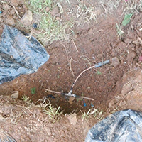 Cable de tierra y unión con soldadura Cadweld